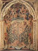 Paolo  Veronese Santa Chiara Polytych painting